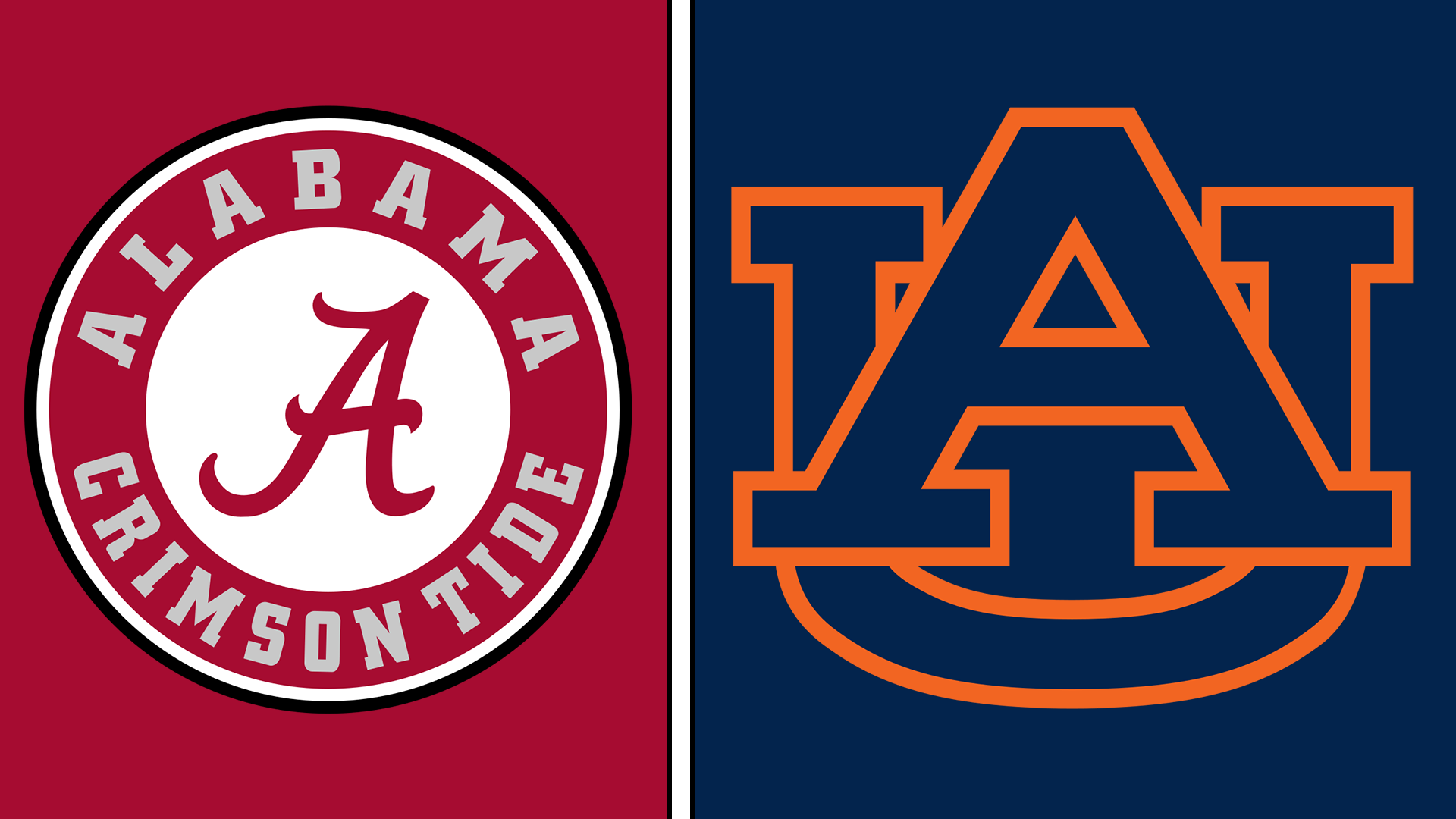 Alabama vs Auburn es una de las mayores rivalidades del fútbol americano universitario.