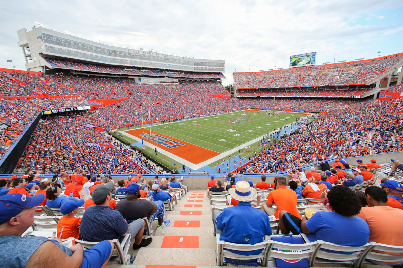 Ben Hill Griffin Stadium is the home of the Florida Gators