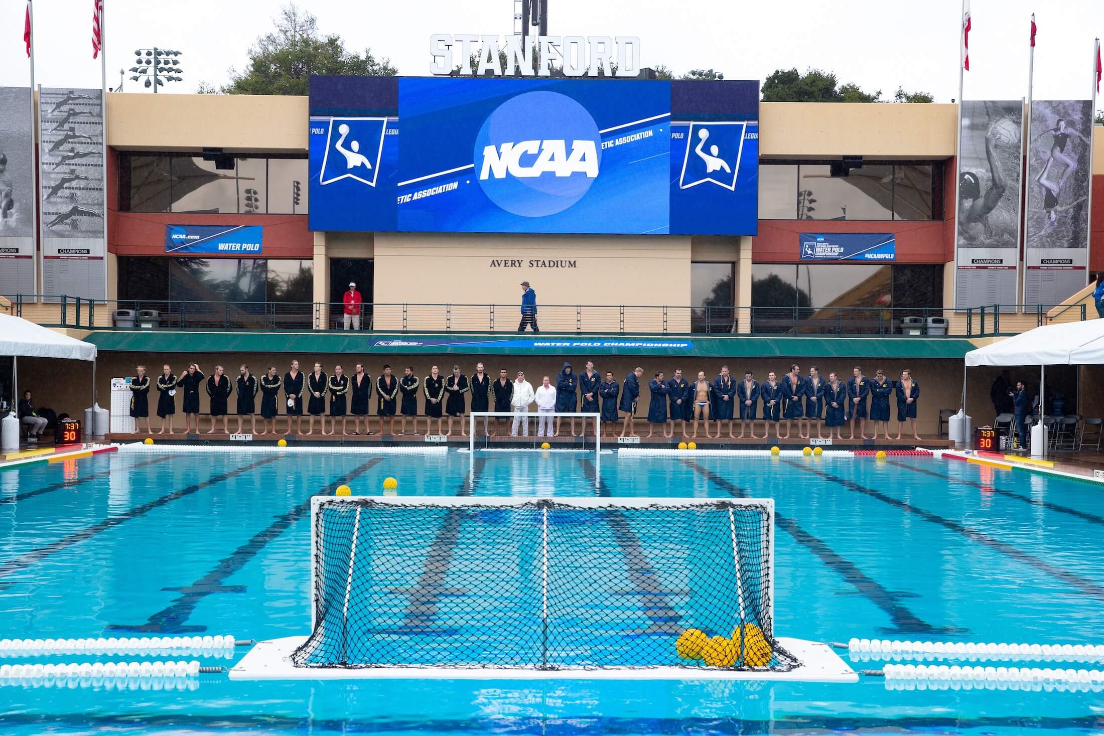 Partido por el campeonato de water polo de la NCAA