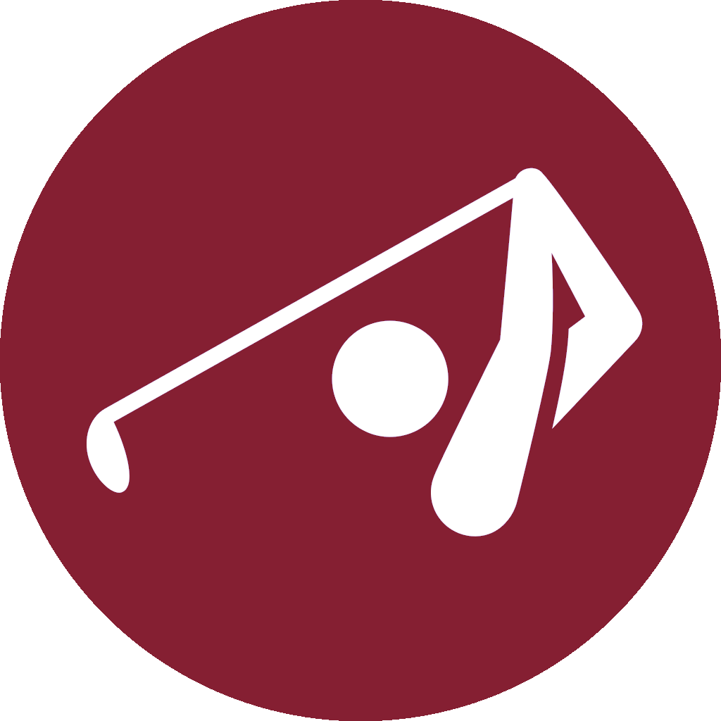 Icon of golf